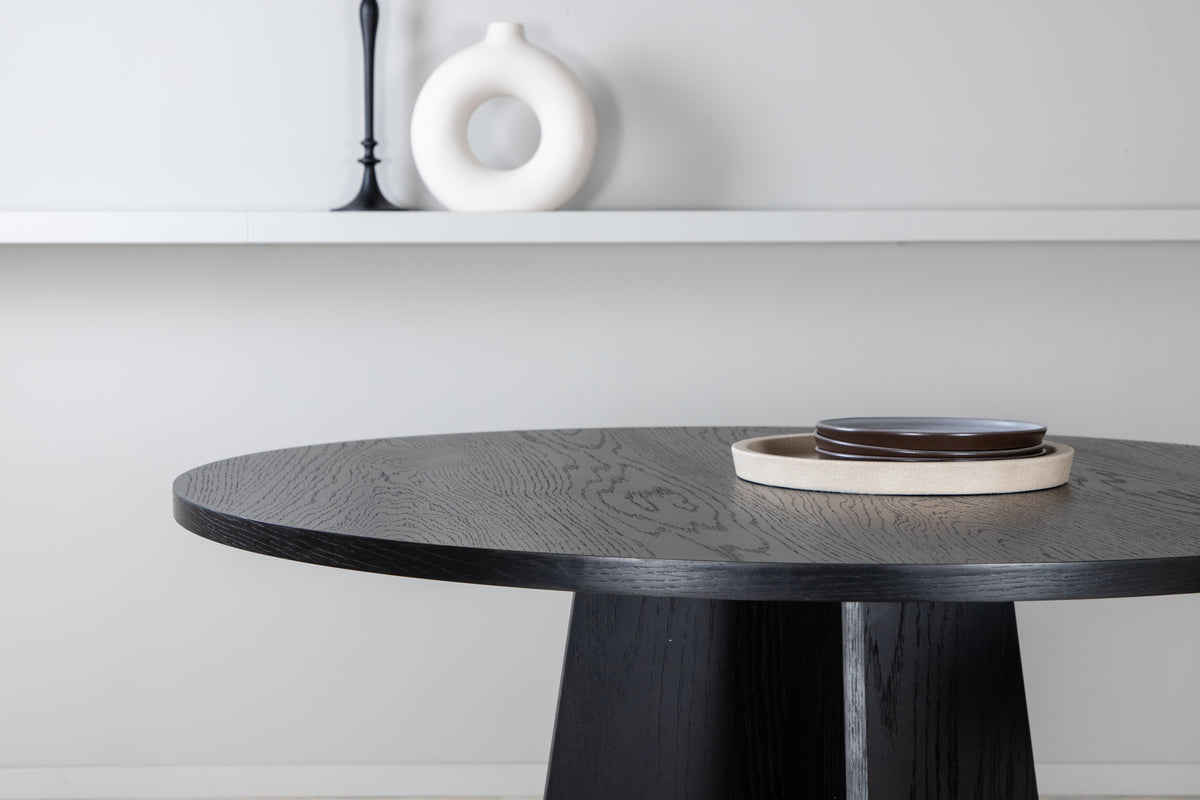 Venture Design Bootcut Runda Matbord ⌀110 Svart