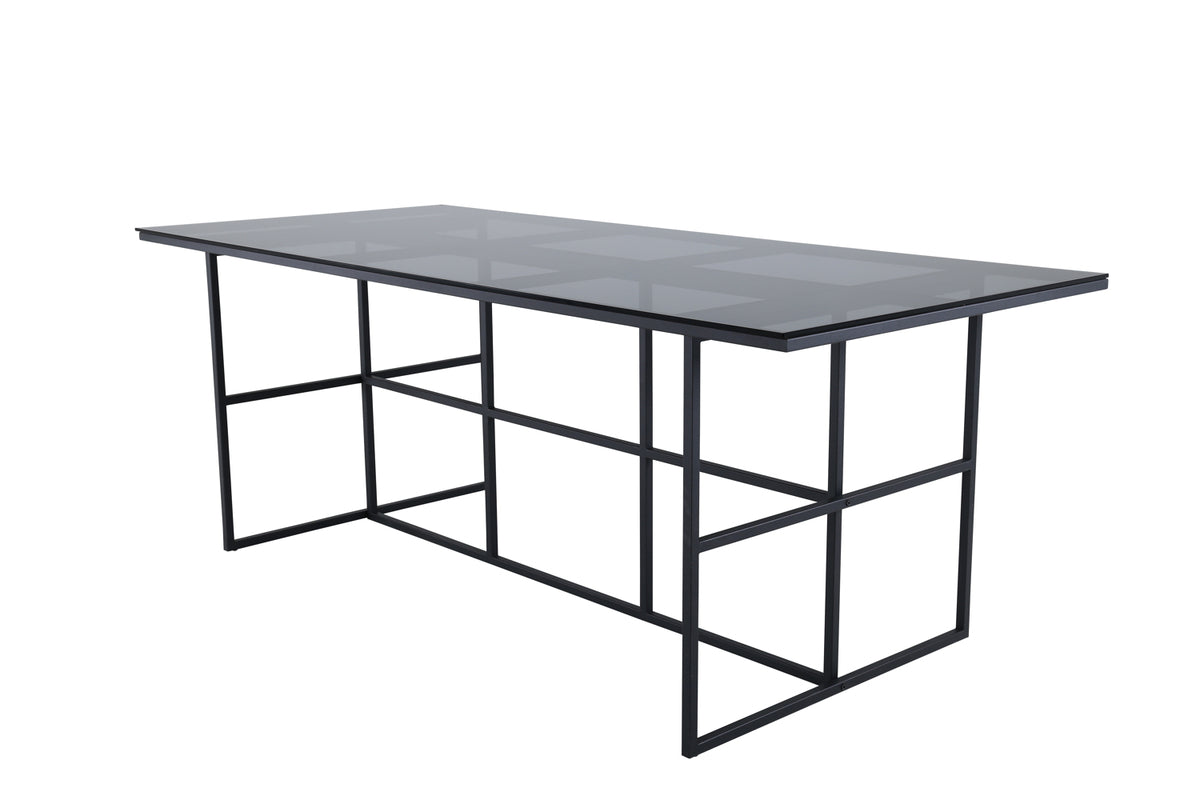 Venture Design Leif Rektangulära Matbord 200 x 90 Svart