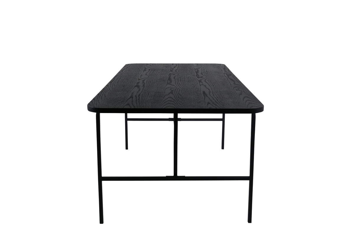 Venture Design Uno Rektangulära Matbord 200 x 90 Svart