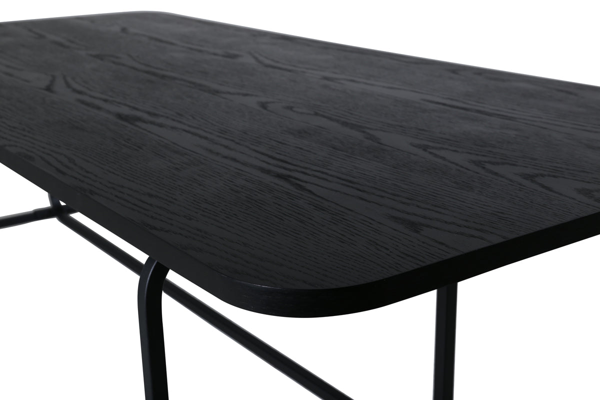 Venture Design Uno Rektangulära Matbord 200 x 90 Svart