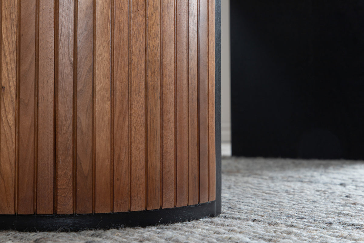 Venture Design Bianca Ovala Matbord 200 x 90 Valnöt