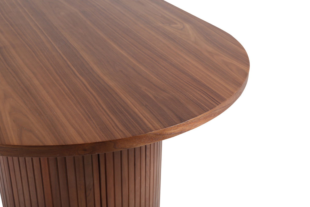 Venture Design Bianca Ovala Matbord 200 x 90 Valnöt