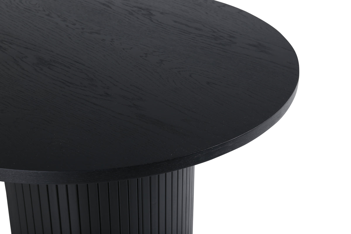 Venture Design Bianca Ovala Matbord 200 x 90 Svart