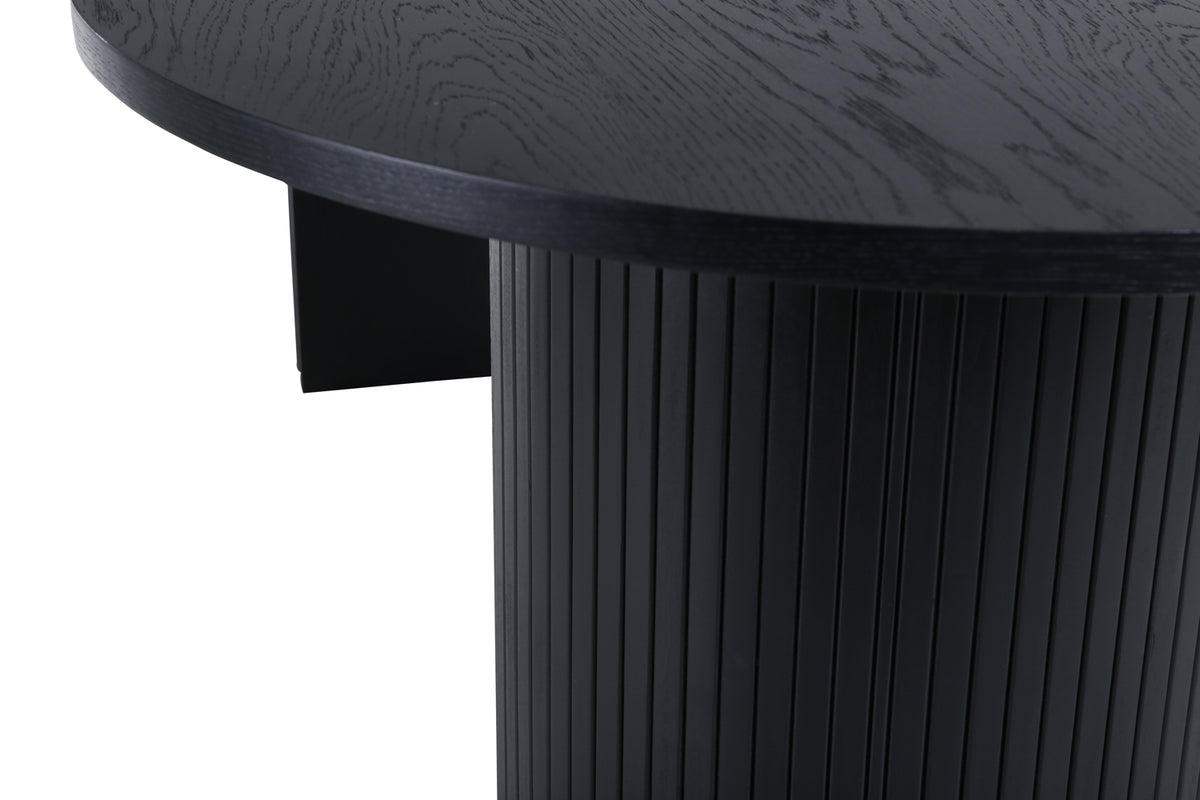 Venture Design Bianca Ovala Matbord 200 x 90 Svart