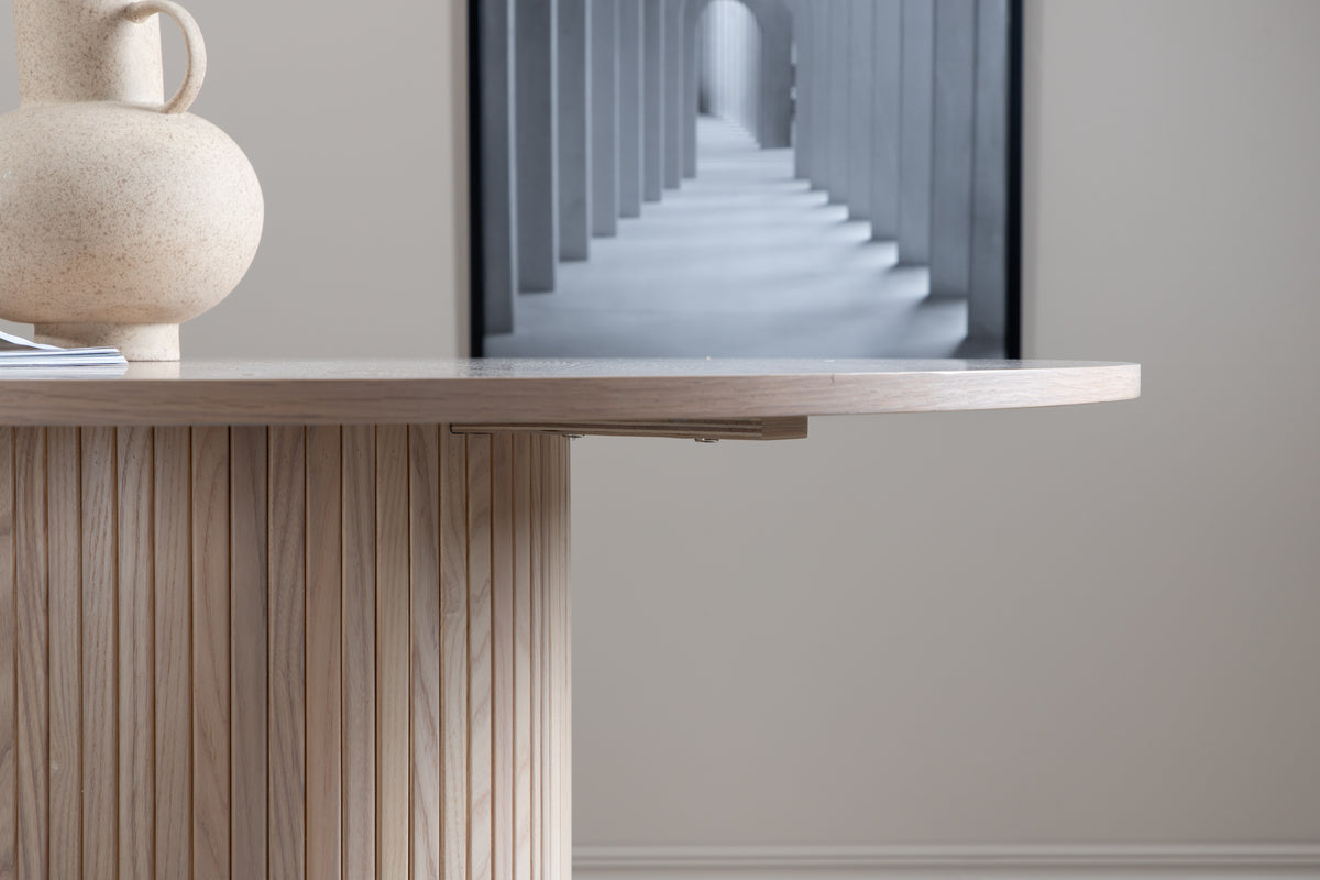 Venture Design Bianca Runda Matbord ⌀110 Vitputsad