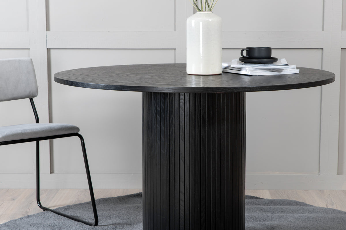 Venture Design Bianca Runda Matbord ⌀110 Svart