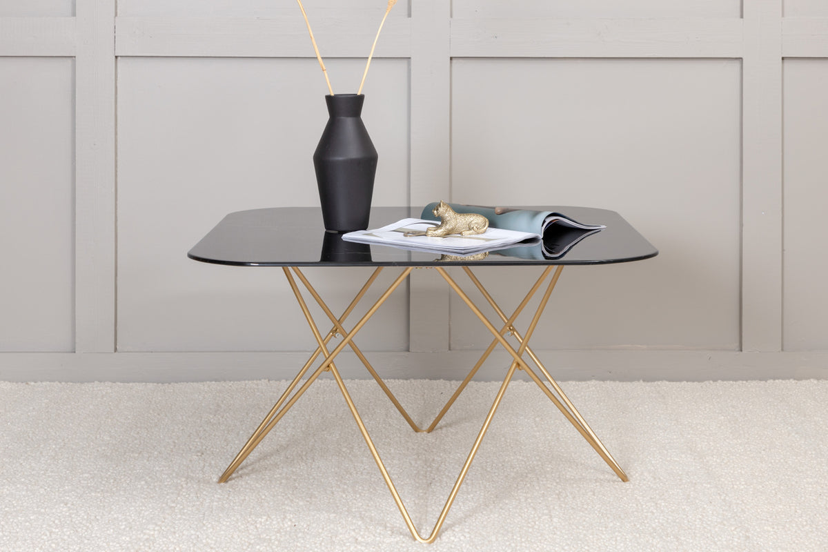 Venture Design Tristar Soffbord 80 x 80 Svart