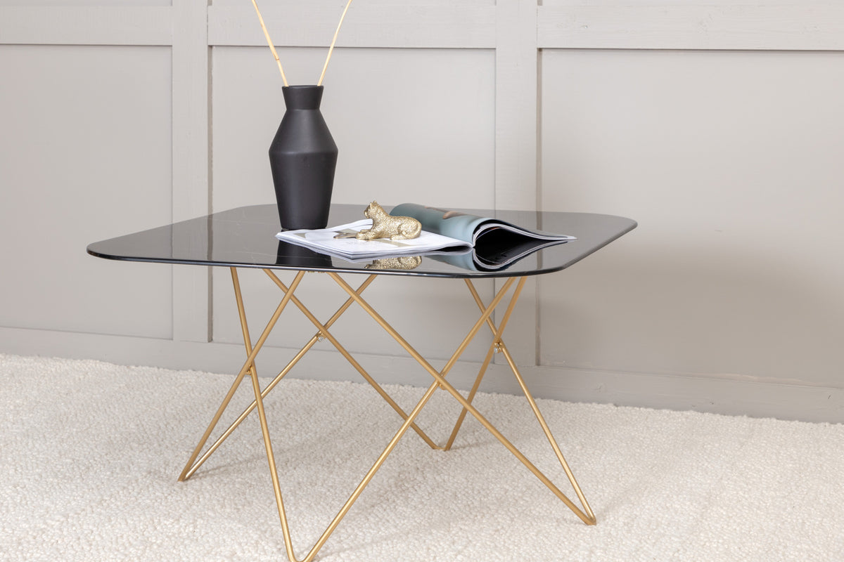 Venture Design Tristar Soffbord 80 x 80 Svart