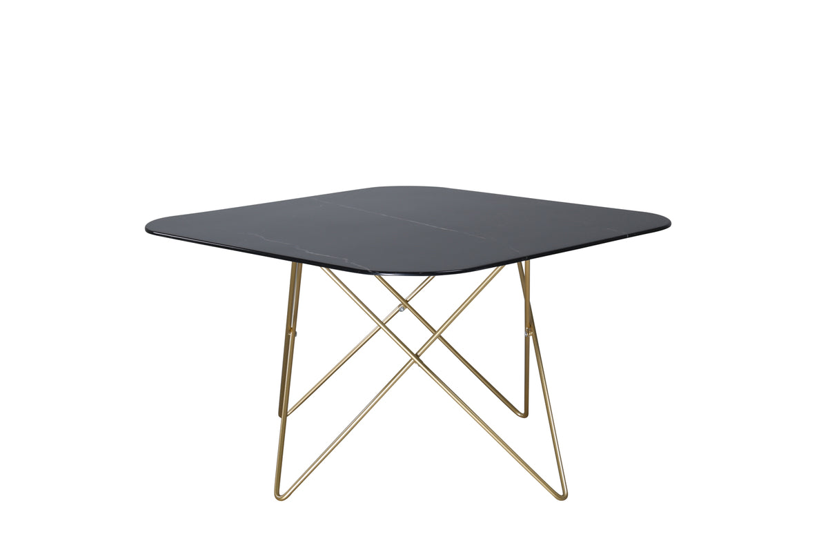 Venture Design Tristar Soffbord 80 x 80 Svart