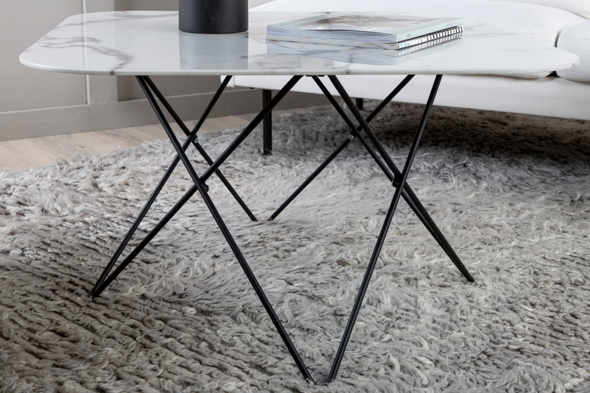 Venture Design Tristar Soffbord 80 x 80 Vit