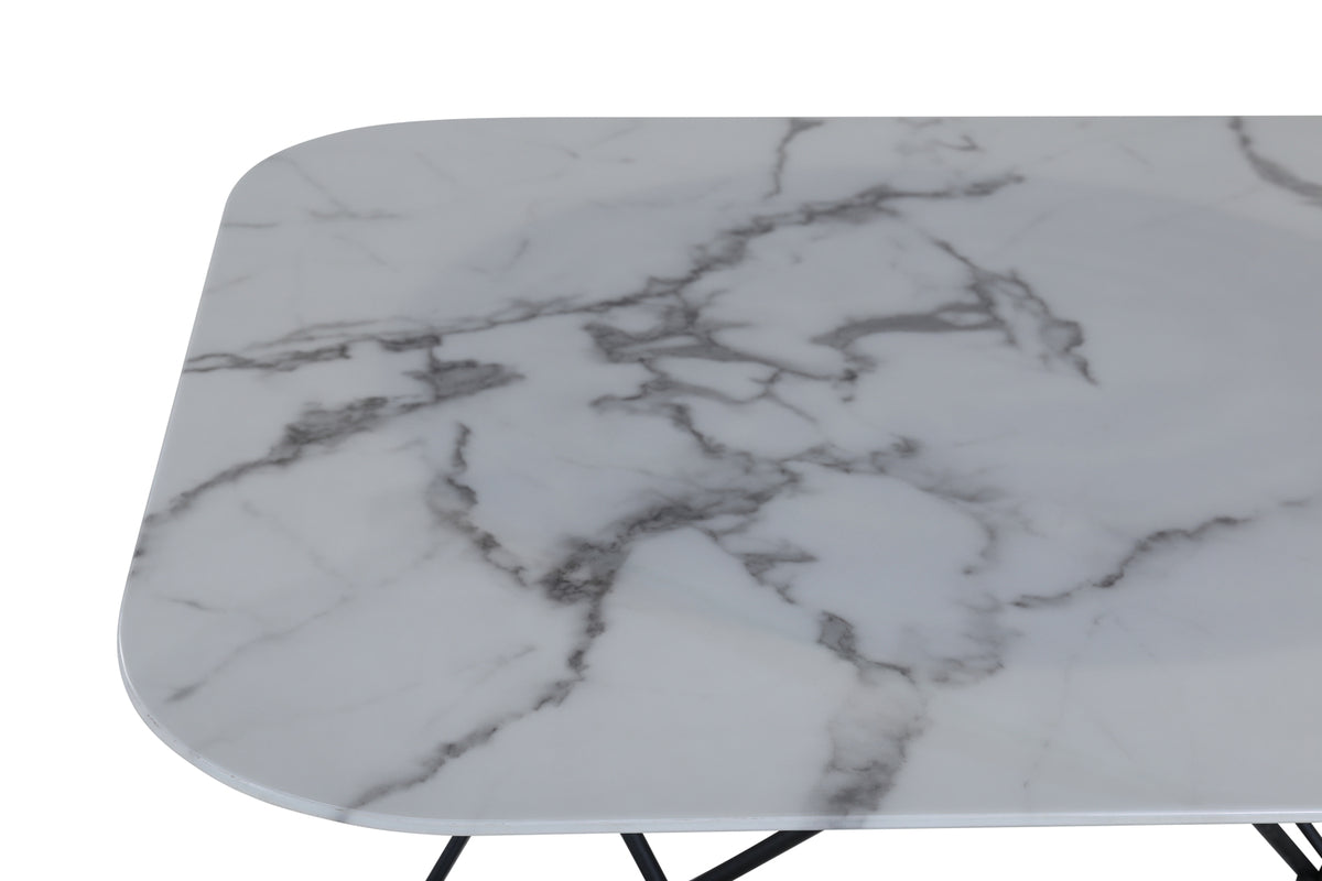 Venture Design Tristar Soffbord 80 x 80 Vit