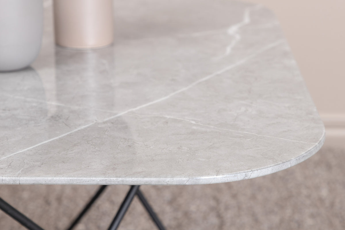 Venture Design Tristar Soffbord 80 x 80 Grå