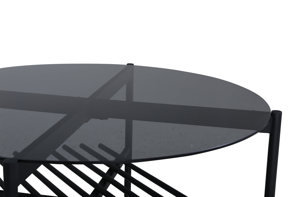 Venture Design Von Staf Soffbord ⌀80 Svart