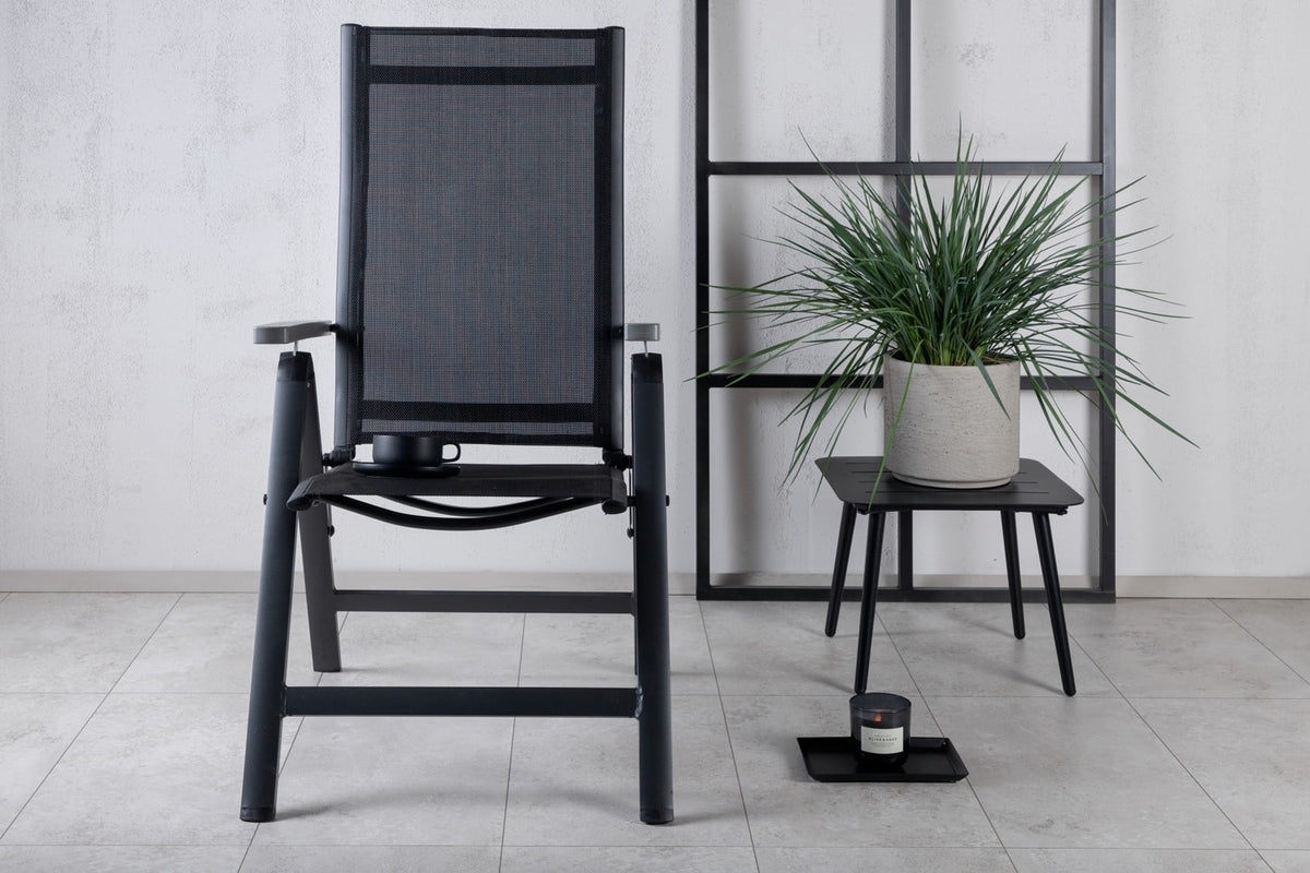 Venture Design Albany Positionsstolar 2-pack Svart