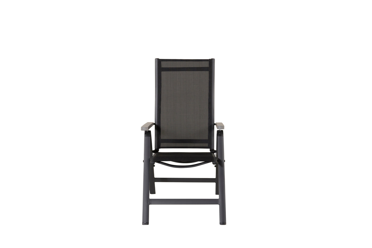Venture Design Albany Positionsstolar 2-pack Svart