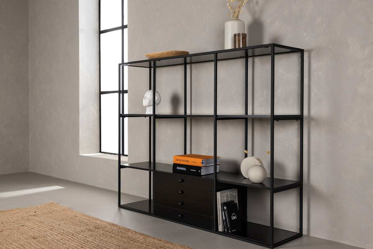Venture Design Amarillo Skåp 35 x 120 x 150 Svart