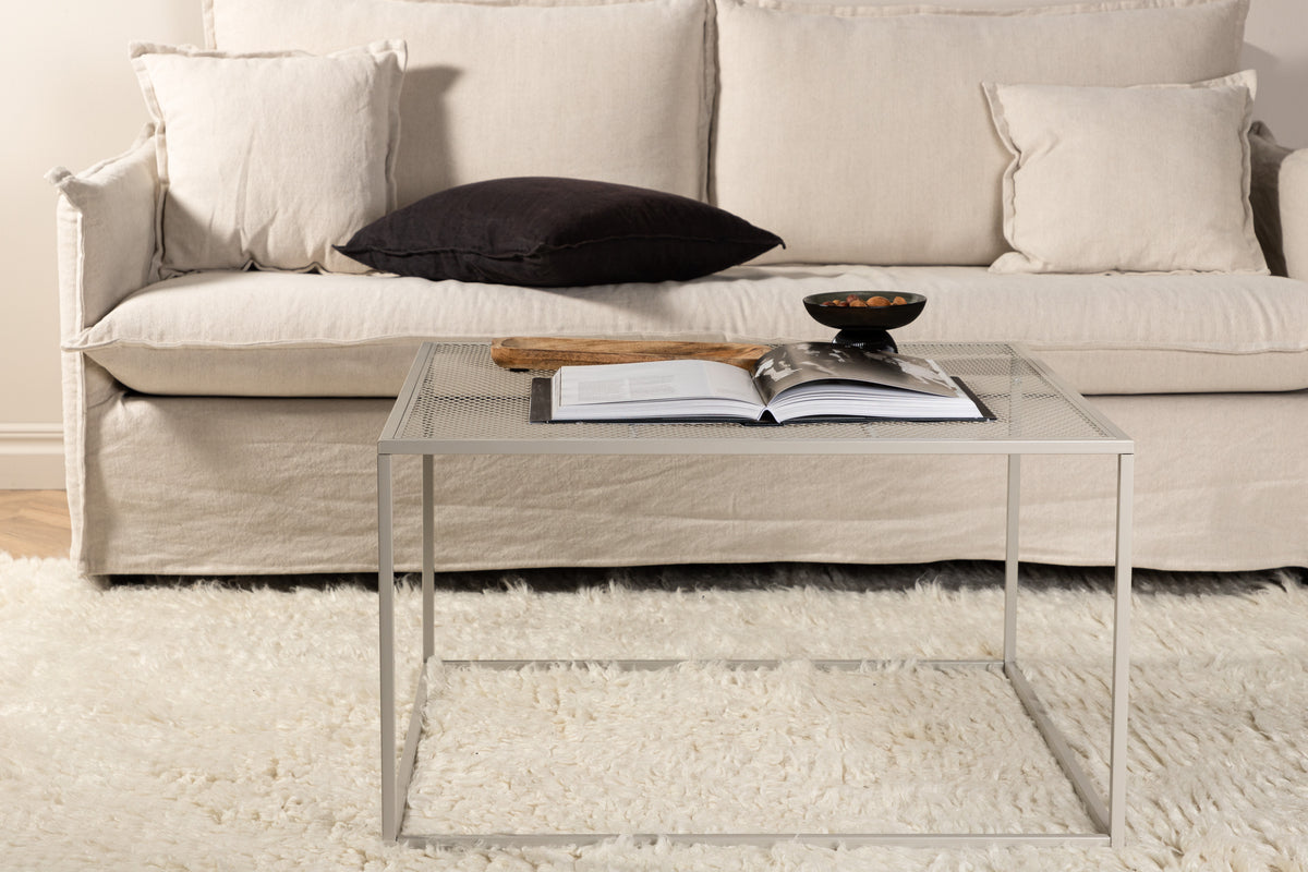 Venture Design Netz Soffbord 80 x 80 Beige