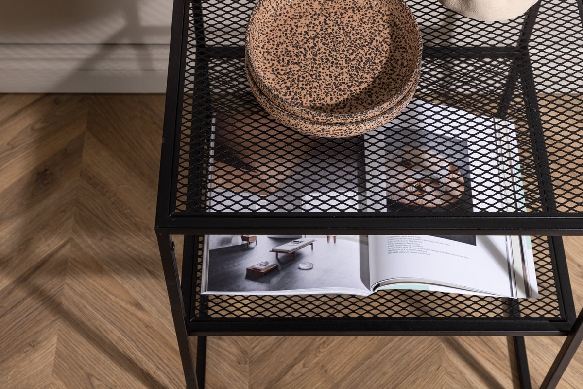 Venture Design Netz Soffbord 55 x 55 Svart