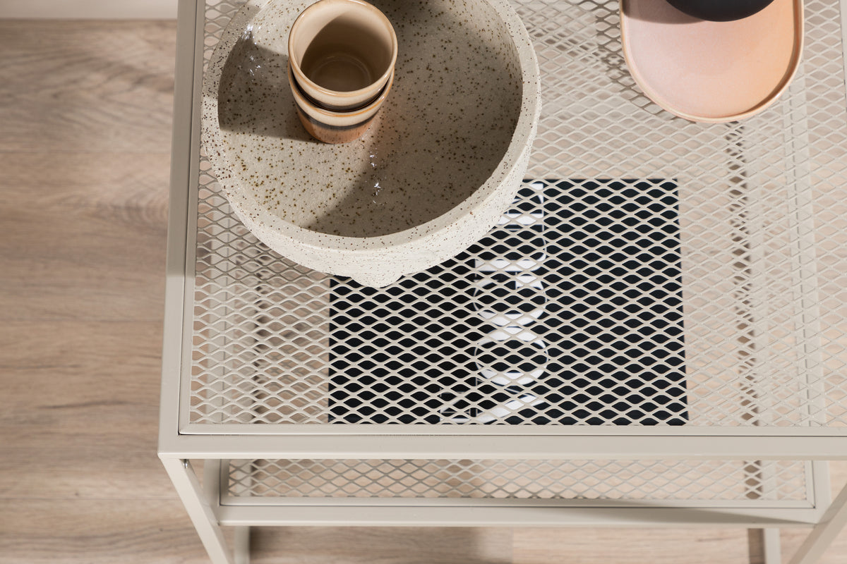 Venture Design Netz Soffbord 55 x 55 Beige