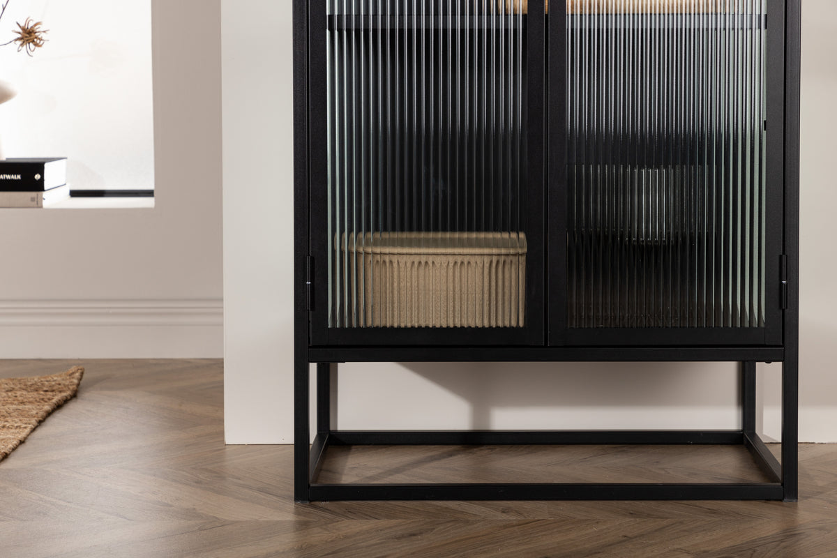 Venture Design Garis Skåp 40 x 160 x 70 Svart