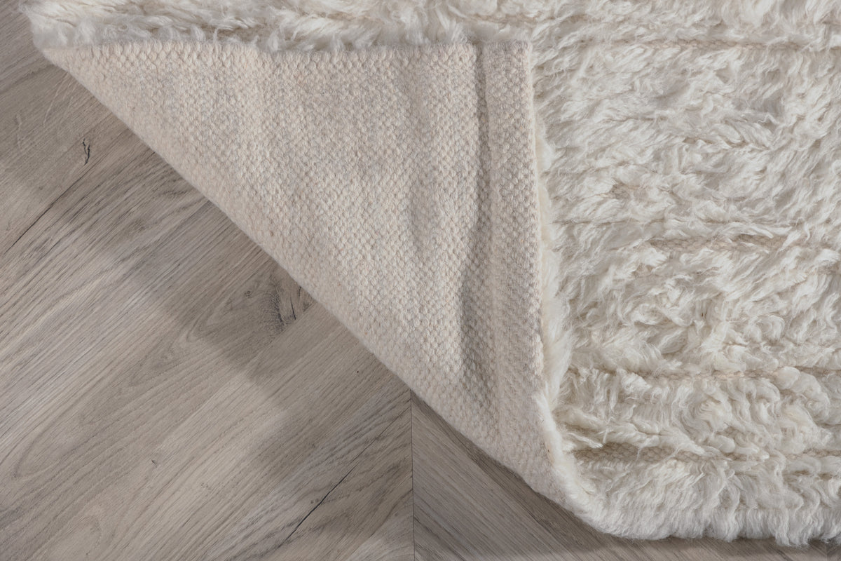 Venture Design Leiko Rektangulära Mattor 230 x 160 Vit