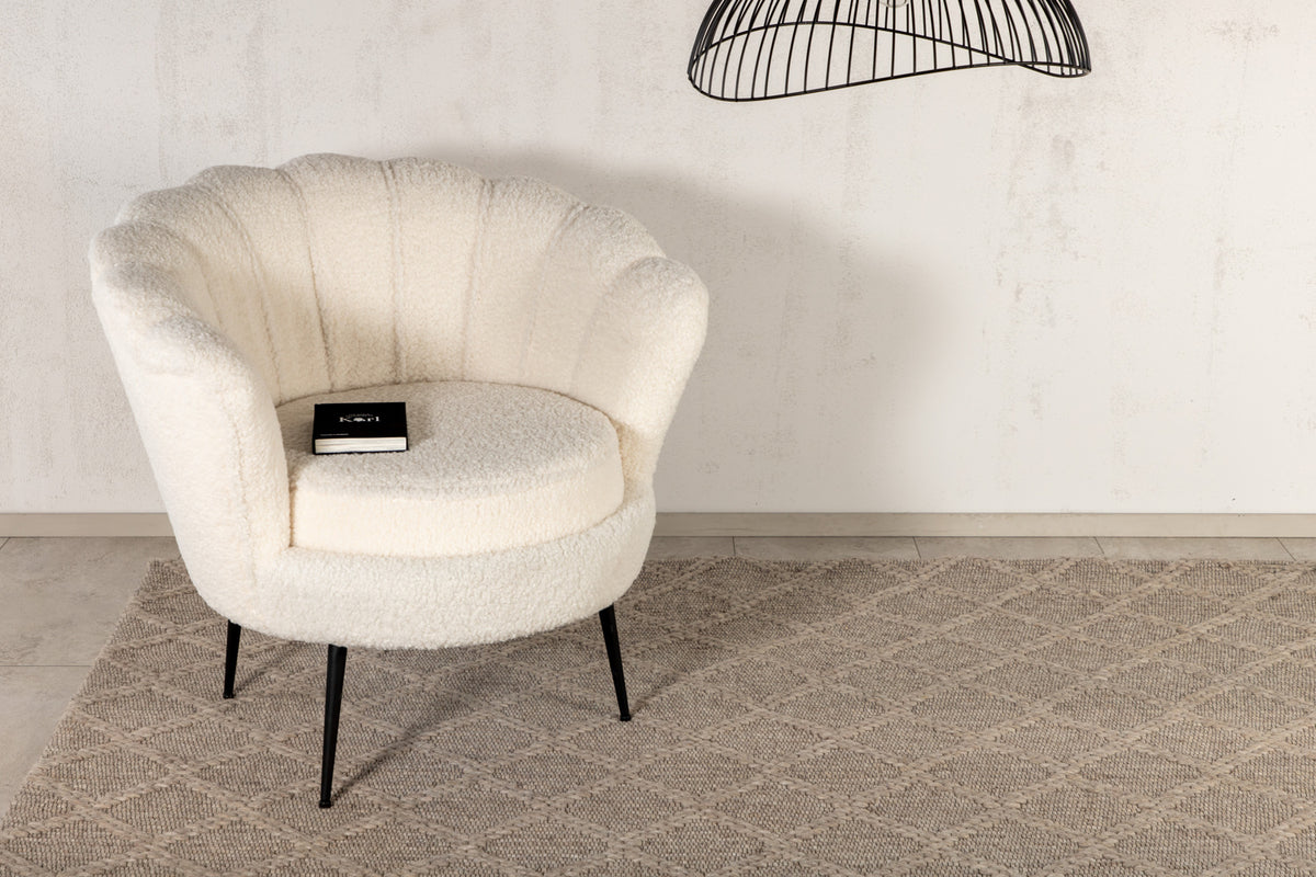 Venture Design Cloudy Rektangulära Mattor 300 x 200 Beige