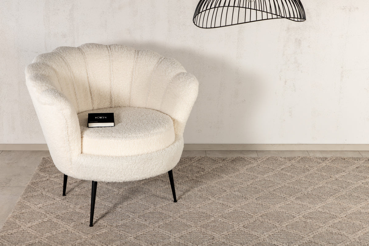 Venture Design Cloudy Rektangulära Mattor 230 x 160 Beige
