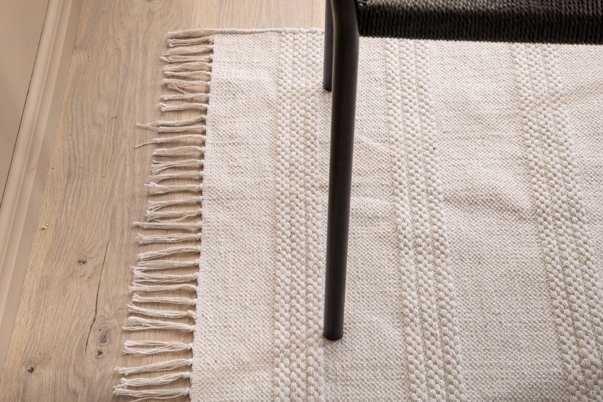 Venture Design Nico Rektangulära Mattor 230 x 160 Off-white
