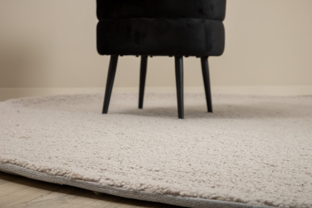 Venture Design Teddy Runda Mattor ⌀200 Grå