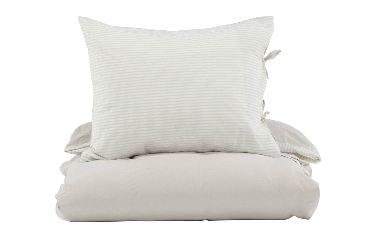 Venture Design Jenna Påslakanset 200 x 150 Ljusgrå