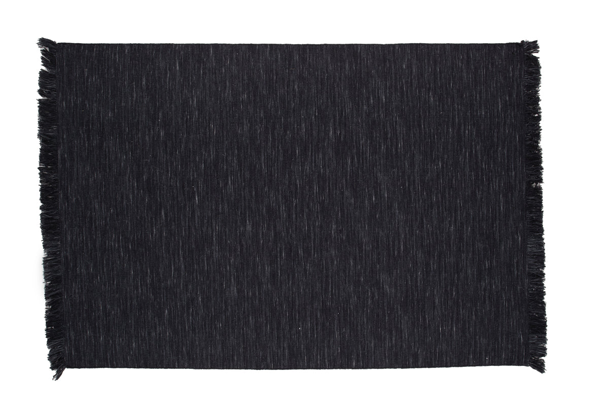 Venture Design Elton Rektangulära Mattor 350 × 250 Svart
