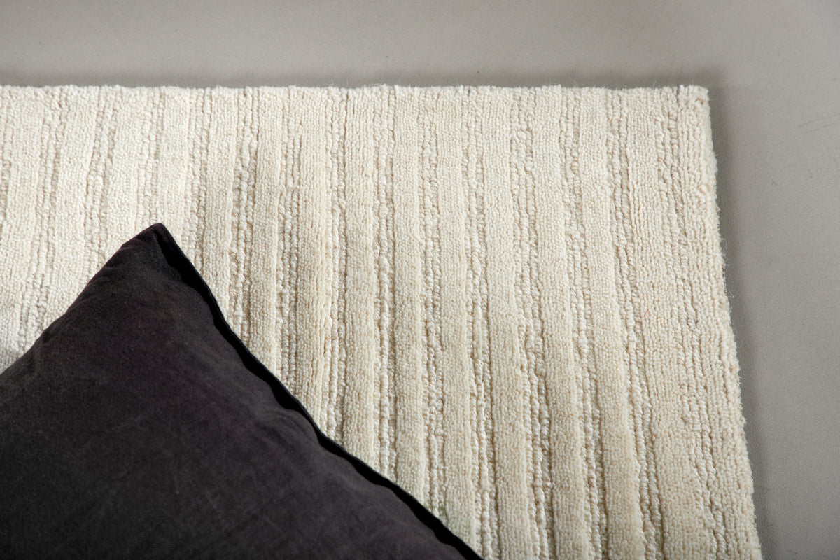 Venture Design Milton Rektangulära Mattor 200 × 70 Vit