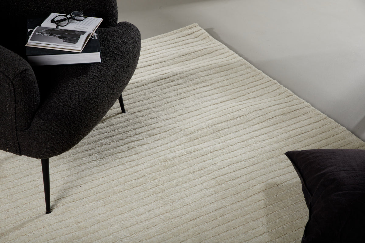 Venture Design Milton Rektangulära Mattor 230 x 160 Vit