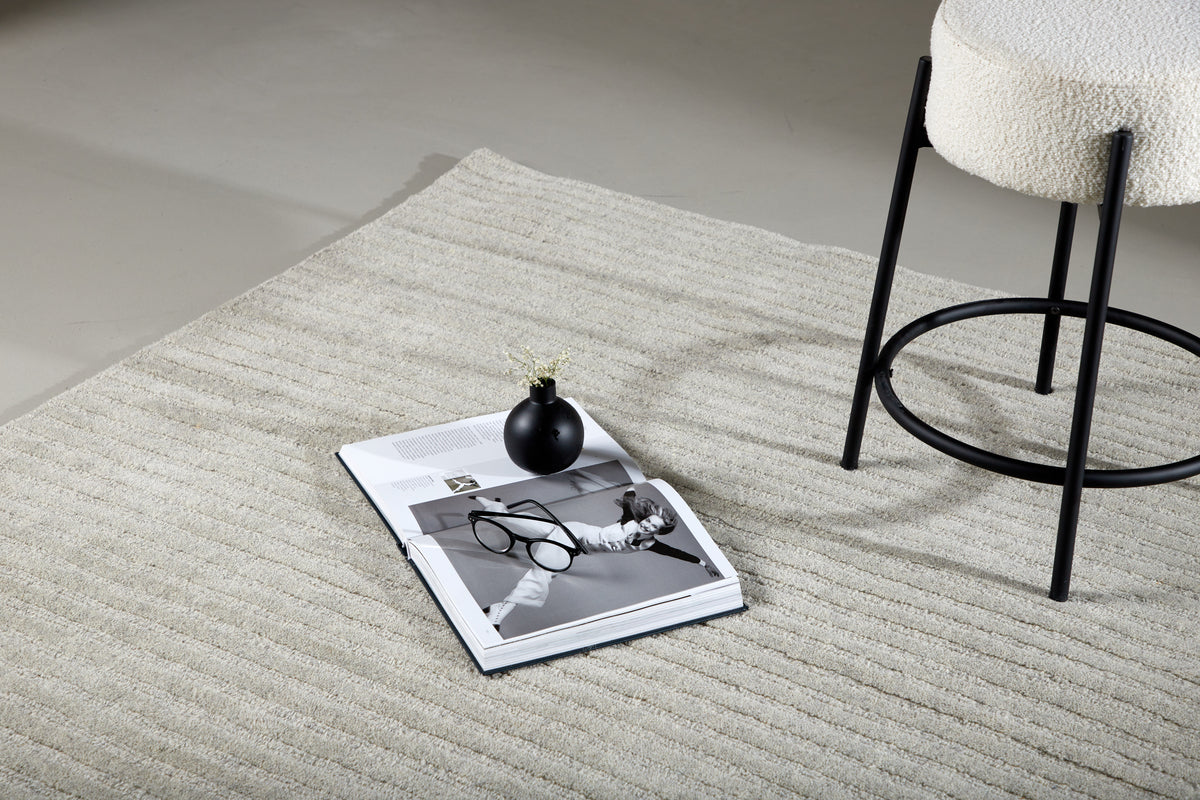Venture Design Milton Rektangulära Mattor 230 x 160 Ljusgrå