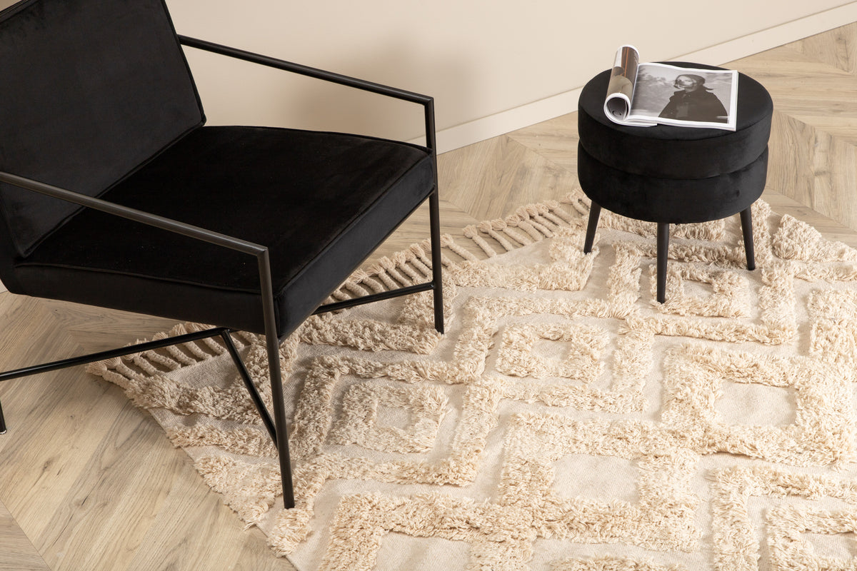 Venture Design Hilma Rektangulära Mattor 230 x 160 Beige