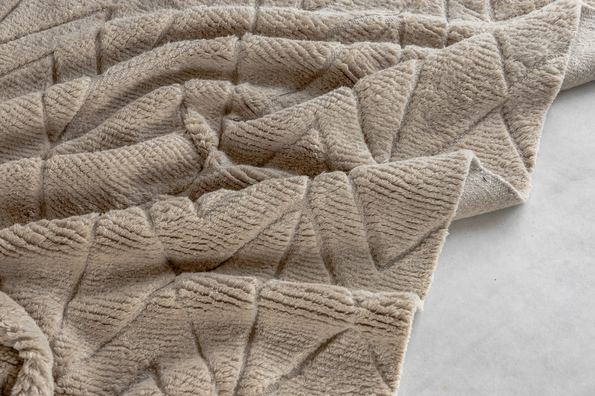 Venture Design Zoe Rektangulära Mattor 300 x 200 Beige