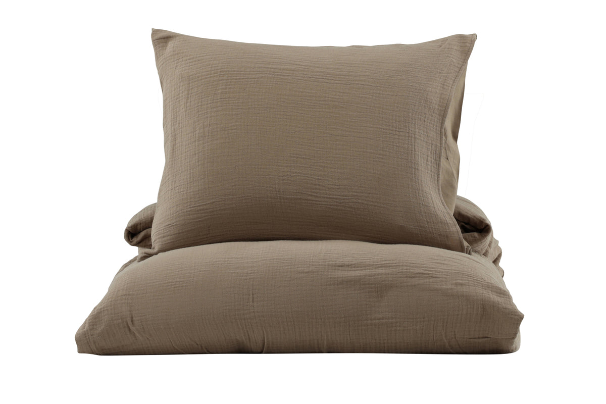Venture Design Mila Påslakanset 200 x 150 Brun