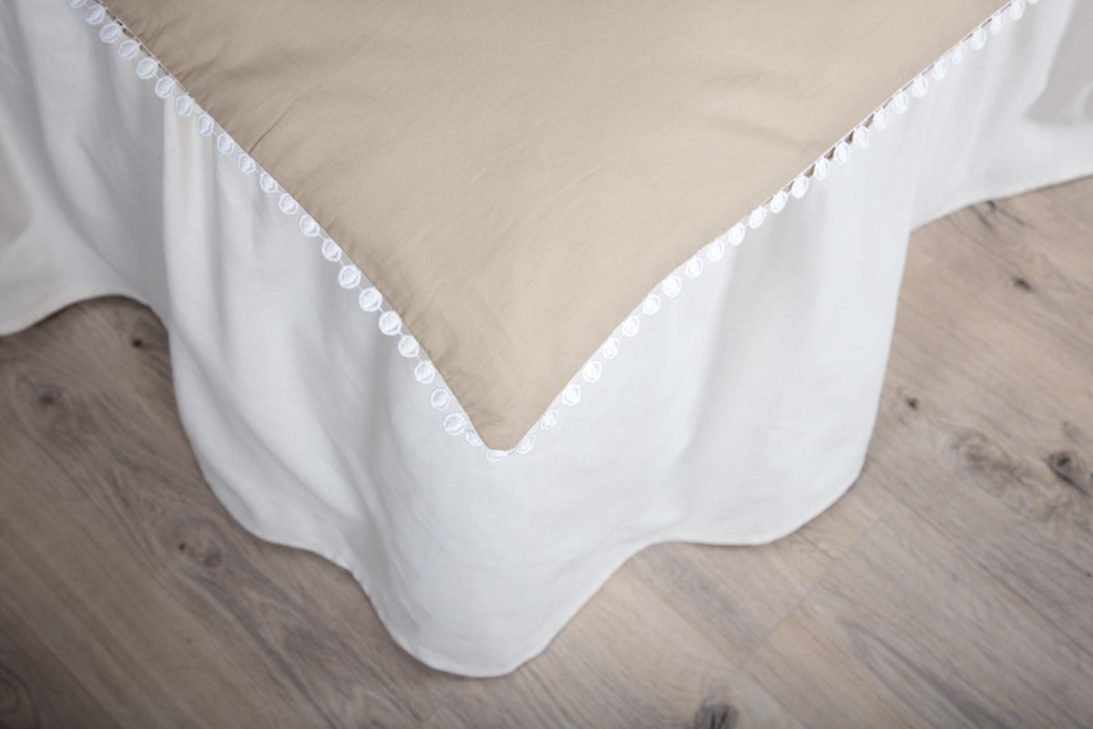 Venture Design Livia Påslakanset 200 x 150 Beige