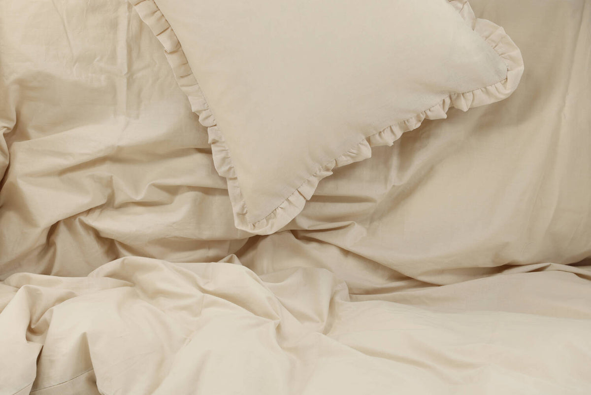 Venture Design Lias Påslakanset 200 x 150 Beige