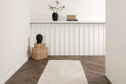 Venture Design Vince Ovala Mattor 80 x 200 Vit