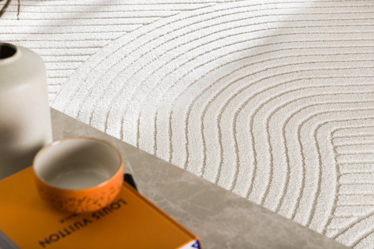 Venture Design Vince Rektangulära Mattor 290 × 200 Vit