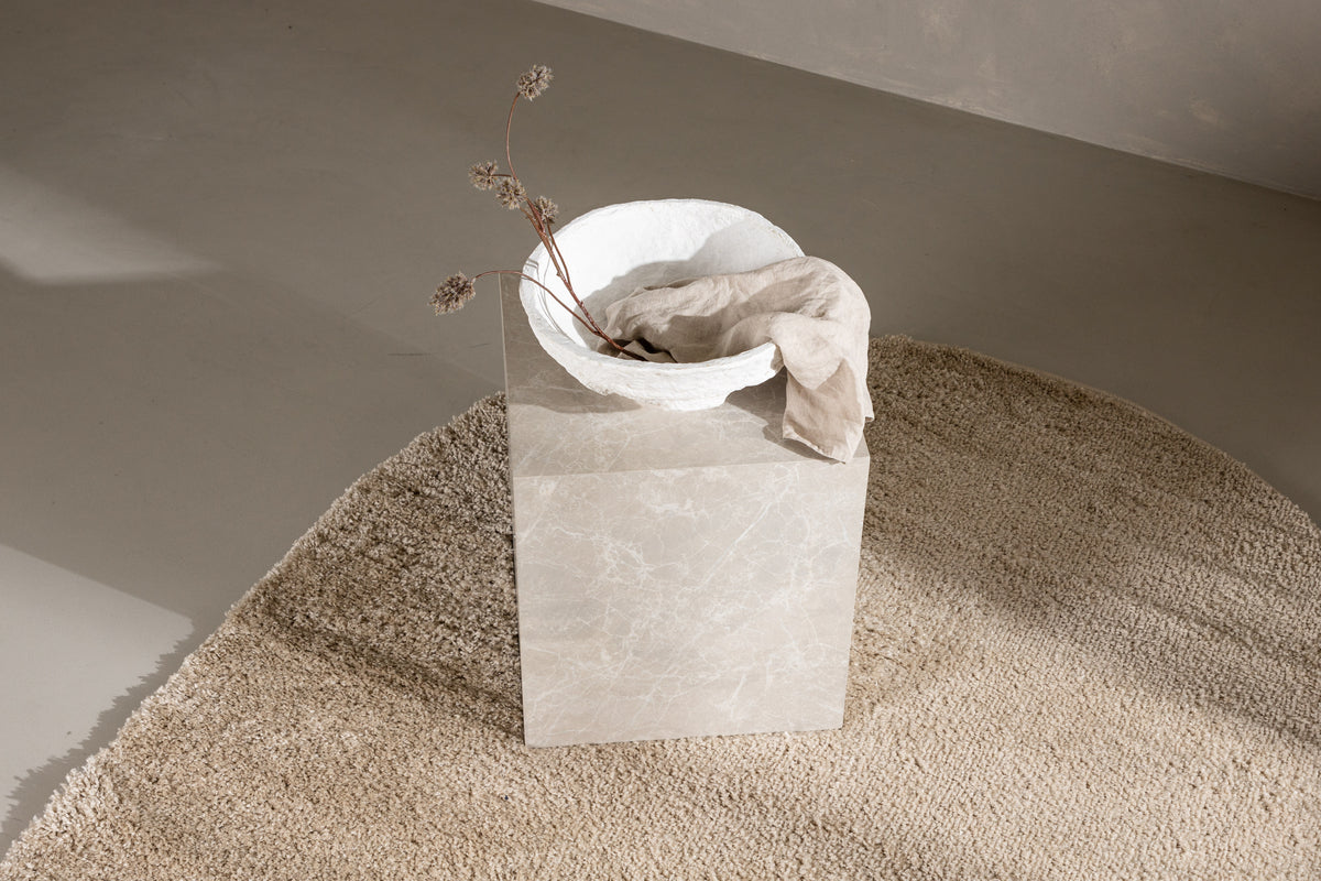 Venture Design Walter Ovala Mattor 340 x 240 Beige