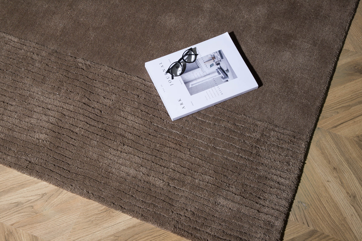 Venture Design Matteo Rektangulära Mattor 350 × 250 Brun