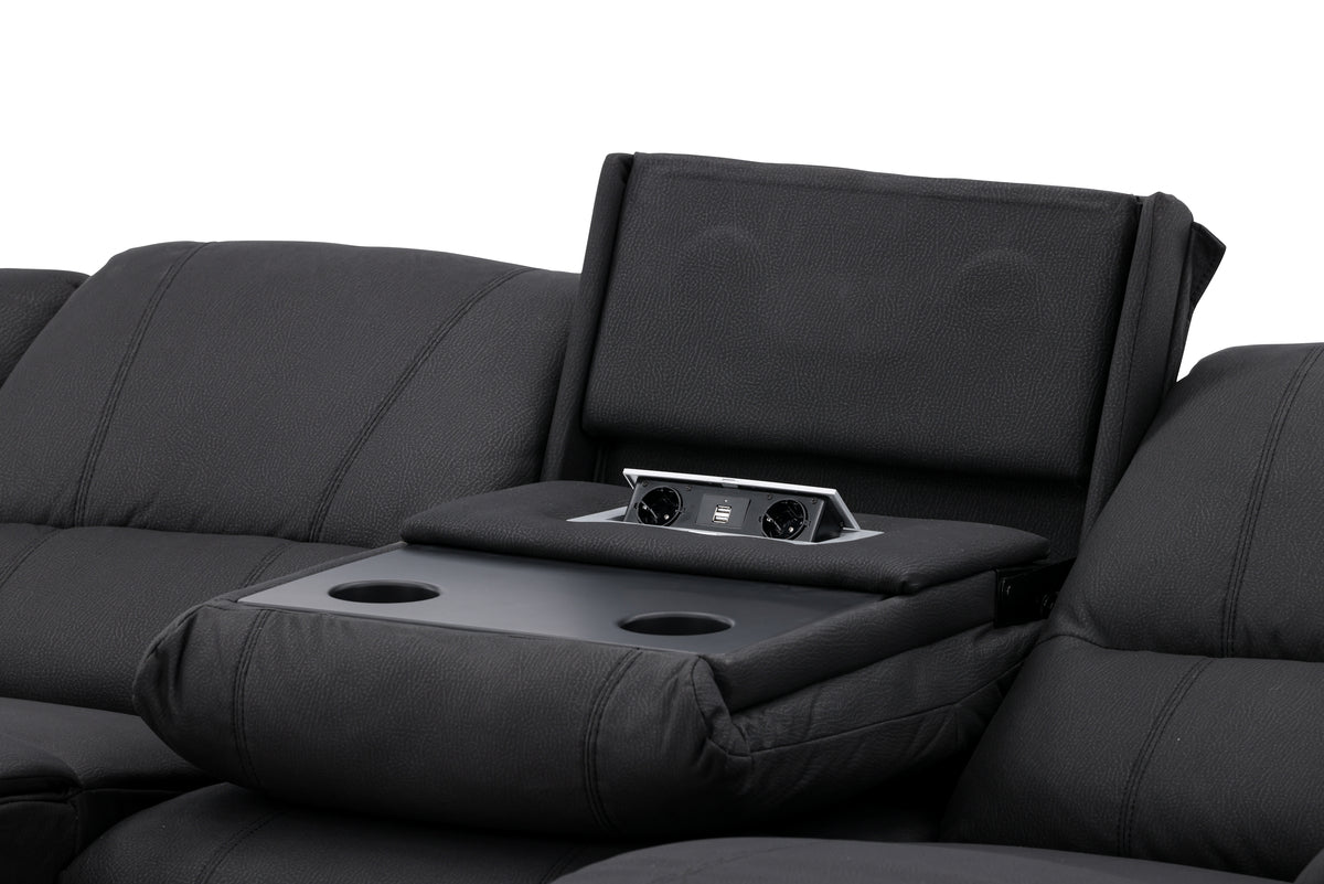 Venture Design Singapore Reclinersoffor Svart