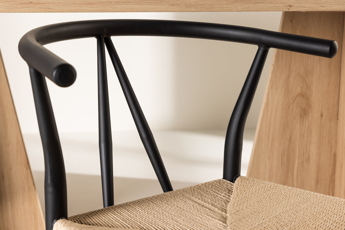 Venture Design Alfons Matstolar Svart
