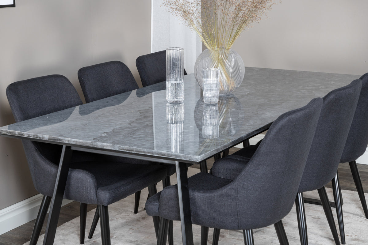 Venture Design Plaza Matstolar 2-pack Svart