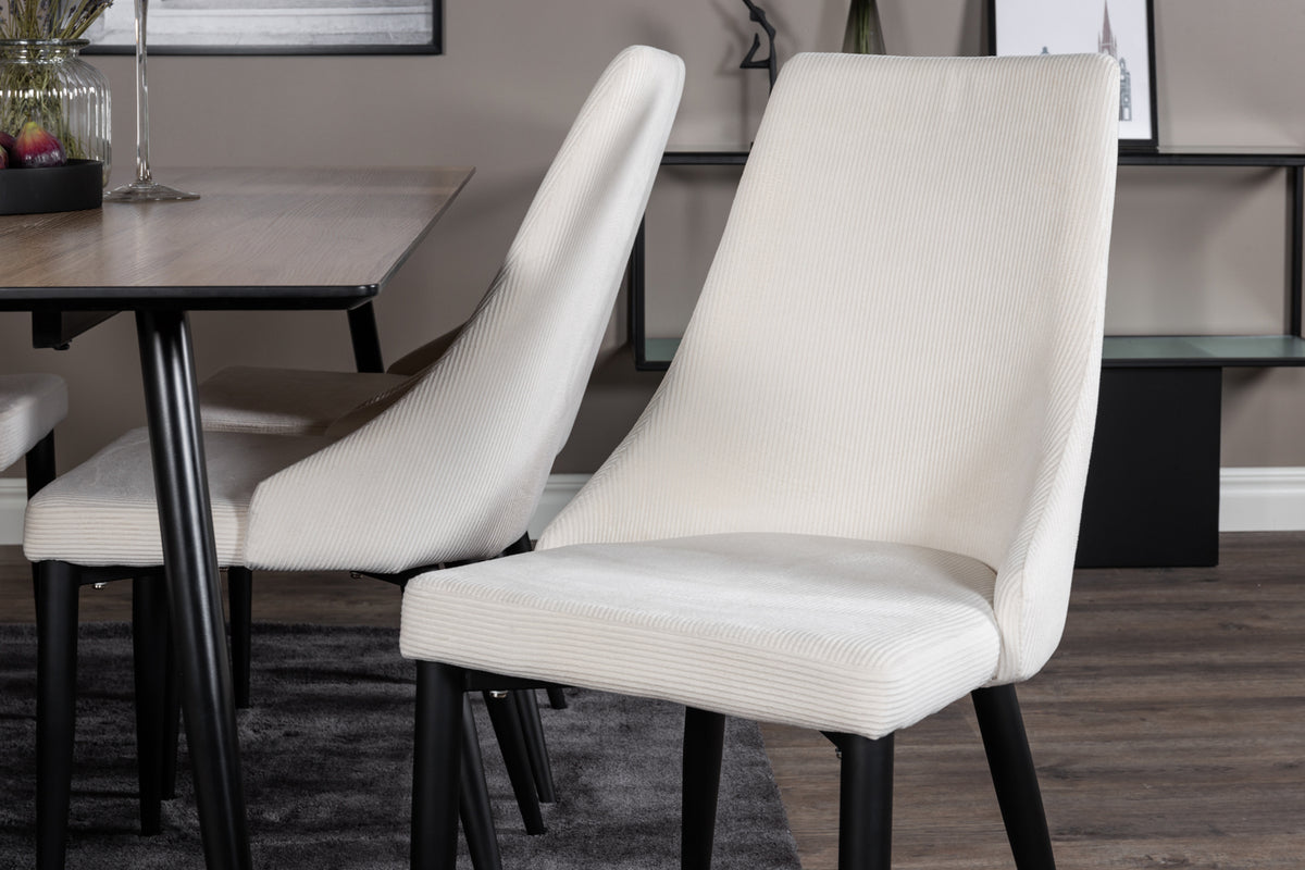 Venture Design Leone Matstolar 2-pack Vit