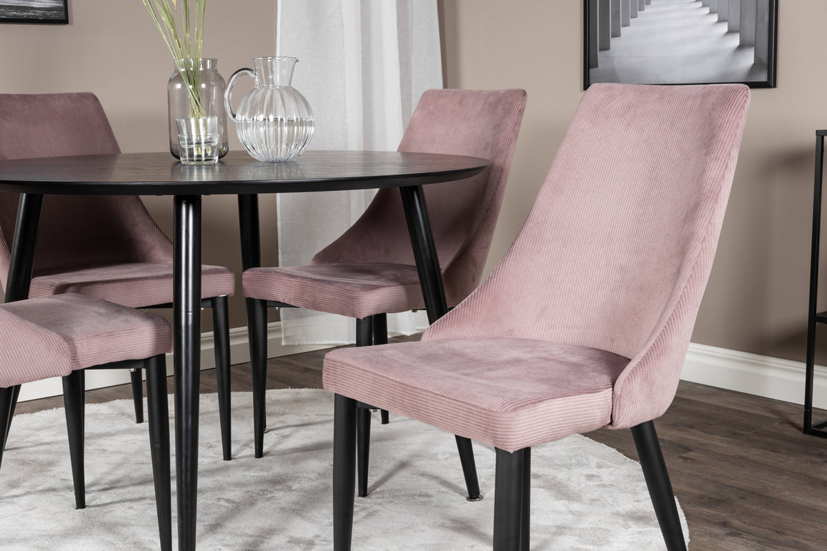 Venture Design Leone Matstolar 2-pack Gammelrosa
