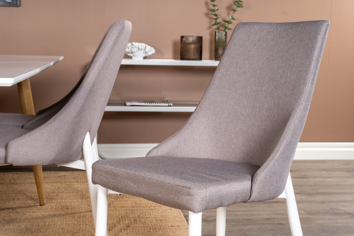 Venture Design Leone Matstolar 2-pack Grå