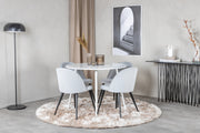 Venture Design Plaza Runda Matbord ⌀100 Vit